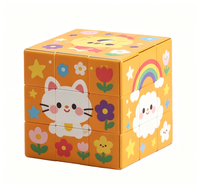 Papel Portátil Innovador, Educativo, Anti-estrés, Personalizable, Resistente al Desgaste, con Impresión UV de Dibujos Animados