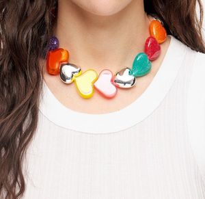 Classic Tungsten Resin <b>Statement</b> <b>Necklace</b> for Women Boho Modern Design Party Jewelry - Product Image 1