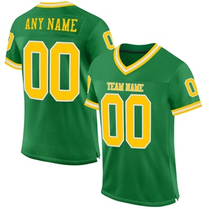 Venta al por Mayor Directa de Fábrica OMMIZ INDUSTRY, Jersey de Fútbol Americano Personalizado en Verde Medianoche, Blanco, Gris y Negro - Product Image 3