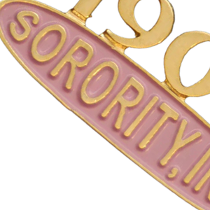   Pin de Solapa Sorority Inc. Rosa y Dorado 1908, Broche Esmaltado, Insignia para Sombrero y Mochila, Accesorio de Joyería, Regalo - Product Image 6