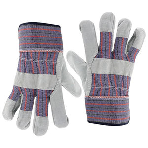 Top Quality Cowhide Split Leather <b>Working</b> <b>Gloves</b> Soft and Comfortable Canadian Rigger Household Gardening Construction <b>Gloves</b> - Product Image 1