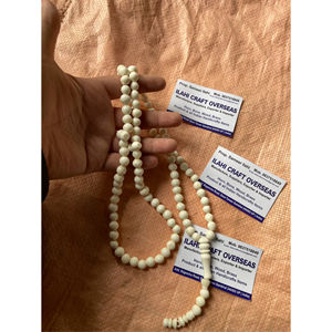 ลูกประคำอิสลามแบบเรียบง่าย ทำจากกระดูกควายขัดเงา เป็นมิตรกับสิ่งแวดล้อม จำนวน 99 เม็ด ยี่ห้อ ILAHI - Product Image 1