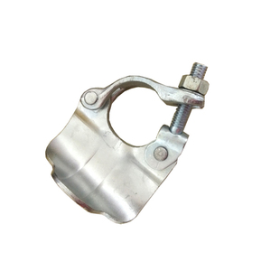 Accouplement de type Putlog pour échafaudage britannique de haute qualité, économique, en acier galvanisé, pour la construction, couleur argent - Product Image 1