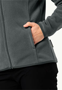 Veste polaire d'hiver pour femmes grandes tailles avec col montant, manches longues, respirante, finition toile, fabriquée au Pakistan - Product Image 5