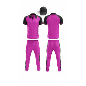 High Quality Performance Sublimated <b>Cricket</b> Uniform | Men Women Youth <b>Cricket</b> Wears Polo Shirt and Trouser Full Team Outfit - Product Image 4