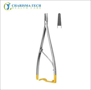Porte-aiguille chirurgical CHARISMA-TECH à mâchoires en carbure de tungstène, poignée en acier inoxydable, instrument de chirurgie générale - Product Image 2