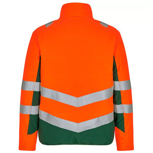 <b>High</b> <b>Visibility</b> Safety Wear Working Security <b>Jacket</b> <b>High</b> Quality <b>Softshell</b> Safety Protective Clothing <b>Jacket</b> for Construction - Product Image 2