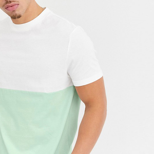 T-shirt de musculation 100 % coton personnalisé, coupe classique, col rond, manches courtes, respirant, séchage rapide, couleur unie - Product Image 5