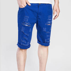 Shorts de Mezclilla Casuales para Hombre, Transpirables, Duraderos, de Alta Calidad, al por Mayor, Shorts de Mezclilla de Verano, Shorts de Jeans Personalizados para Hombre, Diseño Moderno - Product Image 2