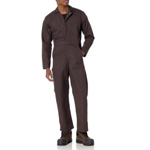 Combinaison de travail imperméable pour hommes Mangoes Fashion, classe 1 ANSI, mélange coton-polyester vert, grandes tailles - Product Image 5