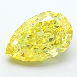 Bijoux de haute qualité de type CVD, utilisant des diamants de laboratoire de luxe, couleur jaune vif fantaisie, certifiés IGI, pierres lâches, excellente brillance. - Product Image 1