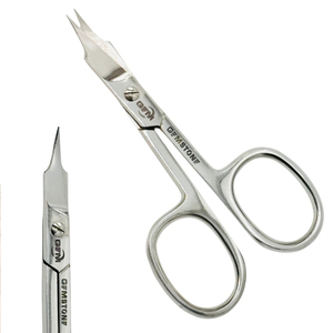 Tijeras para Cutículas de Acero Inoxidable de Primera Calidad con Mango de Plástico, Herramienta Profesional de Precisión para Manicura y Pedicura - Product Image 6