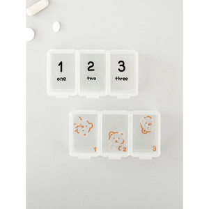 กล่องเก็บยา3ช่องใส2ช่อง - Product Image 1