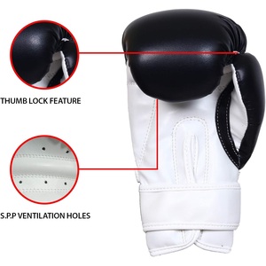 Gants de boxe pour enfants pour l'entraînement aux arts martiaux, mitaines junior, cuir robuste, gants d'entraînement MMA, gants de boxe thaïlandaise MMA - Product Image 1