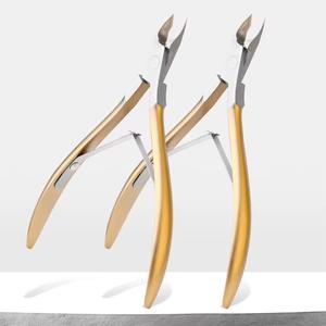 Coupe-ongles professionnel en acier inoxydable, longueur 112 mm, lame tranchante pour ongles épais, usage adulte et logo personnalisé - Product Image 1