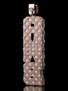 จี้ตัวอักษรประดับเพชรโมอิสซาไนต์ VVS สไตล์ฮิปฮอปสุดหรู ดีไซน์พิเศษ เงินแท้ 925 ประดับเพชรโมอิสซาไนต์ - Product Image 4