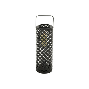 Classic Moroccan Style Iron <b>Lantern</b> with Pillar Candle Holder for Modern Home Interior Decoration - Product Image 2