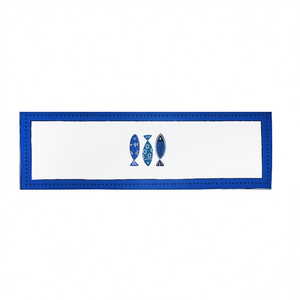 Camino de Mesa Excelsa Ocean Cotton 45x140 Cm Multicolor - Product Image 3