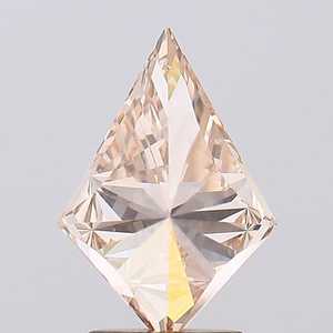 เพชร OM GEMS 1.97 กะรัต สีแชมเปญ ทรงคิท คัท เพชรเลี้ยงในห้องปฏิบัติการ ได้รับการรับรองจาก IGI ความสะอาดระดับ VVS-VS ขายส่งเครื่องประดับ - Product Image 2