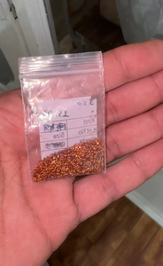เพชรทรงกลมสีส้มน้ำตาลเจียระไนแบบเหลี่ยมเพชรพลอยสำหรับทำเครื่องประดับ ผลิตตามสั่ง ขายส่ง - Product Image 4