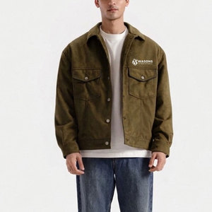 Chaqueta de ocio suave y cálida para otoño e invierno para hombre, chaqueta tipo camionero para aventura, chaqueta de bajo MOQ en venta. - Product Image 1