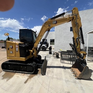 Mini-excavatrice sur chenilles Caterpillar CAT 306, 6 tonnes, petite pelle pour travaux d'aménagement paysager, moteur puissant, fonctionnement fluide, prête à l'emploi. - Product Image 2