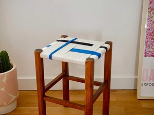 Wooden <b>Stool</b> Wooden Beautiful Handmade <b>Stool</b> for Sitting Living Room Office Balcony Decor Home Furniture <b>Small</b> Wood Table <b>Stool</b> - Product Image 1