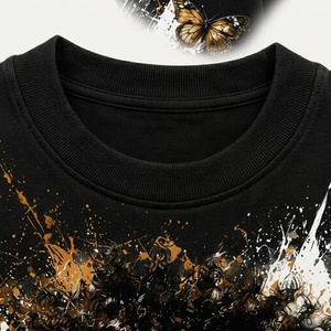 Camiseta Glory personalizada de estilo vintage con estampado DTG, 100% algodón, tela suave, con pedrería, mangas cortas, para uso unisex. - Product Image 4