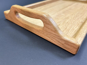 Rectangular Sustainable Polished Wooden Dishwasher Safe <b>Kitchen</b> Food Storage <b>Tray</b> Classic Simple Plain Handmade Decorative - Product Image 4