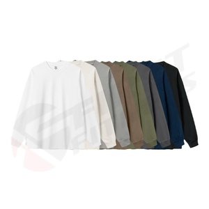 Camisetas Personalizadas de Hip Hop, Estilo Casual para Gimnasio, Camisetas de Manga Corta de Algodón Tejido, para Hombre, de Marca, 280gsm - Product Image 4