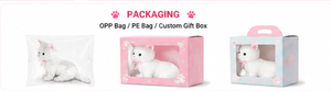 Cute Cat Plush <b>Toy</b> <b>Soft</b> <b>Stuffed</b> Animal Kawaii Kitty Pillow Velboa Fabric Kids Gift OEM Custom Logo Available - Product Image 5