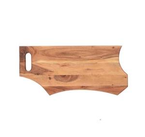 Tabla de cortar artística de madera para cortar queso, carne, frutas, tabla moderna de madera para picar y servir charcutería, decoración y accesorios de cocina - Product Image 3