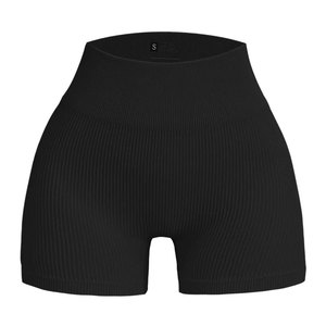 Shorts Deportivos de Yoga para Mujer, Vintage, Transpirables, de Cintura Alta, para Gimnasio, Entrenamiento, Running, con Efecto Push-Up, Sin Costuras - Product Image 5