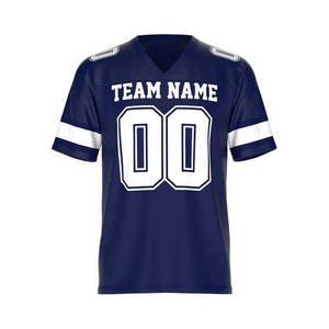Adult American Football Jersey Moisture Wicking Sublimation Custom Color Design Your Own Supplier Performance Apparel - Product Image 1