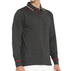 2026 New Arrival Men's 100% Cotton Vintage Style <b>Polo</b> Shirts Durable Cotton Fabric Long Sleeve Unisex Wear Rugby <b>Polo</b> Shirts - Product Image 5