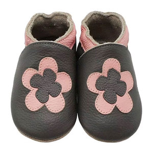 Zapatos de cuero para bebés, primeros pasos, suaves, para niños y niñas, pantuflas para niños pequeños con suela de gamuza en venta - Product Image 5