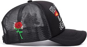 Gorra de Béisbol Lisa, de Nailon/Algodón, Ajustable, con Logotipo Personalizado Bordado, Letra/Argyle, Transpirable, Impermeable, Unisex, Deportiva - Product Image 2