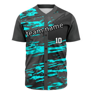Camiseta de Béisbol Personalizada al por Mayor, Camisetas de Béisbol con Botones, Ropa de Softbol, Camiseta de Béisbol Personalizada - Product Image 5