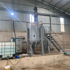 Ligne de production automatique de mastic pour pneus à émulsion stable, cuve de réaction à cisaillement élevé, 380V 220V 500KG, mélangeur chimique chinois OEM - Product Image 3