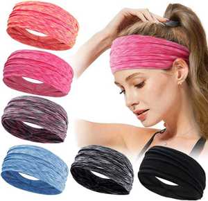 Bandeau de sport pour femmes, fin, respirant, antidérapant, en spandex, largeur 4,5 cm, pour l'exercice et le fitness, toutes saisons - Product Image 3