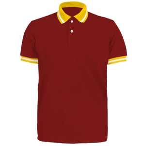 Camiseta Polo Fred de Algodón 100% de Primera Calidad para Hombre, Diseño Personalizado, Talla Única, Logotipo Bordado Multicolor - Product Image 1