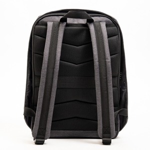 Mochila antirrobo gris con cremallera oculta, bolso versátil, bolso de negocios, diseño informal y sencillo - Product Image 4