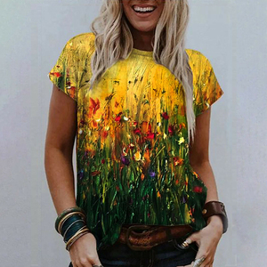 T-shirt de sublimation pour femme grande taille, prix avantageux, promotionnel, durable, dernier design, toutes les couleurs. - Product Image 6