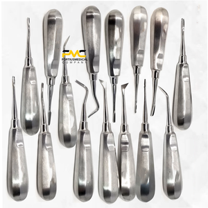 Élévateurs de luxe pour chirurgie orale, instruments chirurgicaux pour extraction dentaire, kit complet pour interventions précises - Product Image 4