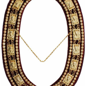 Collares Masónicos de Primera Calidad, Más Vendidos, a Precio Económico, en Oferta, para el Rito Escocés, Collares Masónicos con Cadena para la Venta - Product Image 6