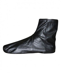 Custom Logo Genuine Leather Ankle <b>Socks</b> for Men & Women with Custom Logo <b>Black</b> Winter High Quality Standard - Product Image 5