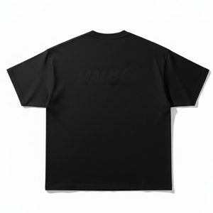 T-shirt Oversize Homme Mode Urbaine Personnalisé Streetwear Coton Lourd Vintage Délavé à l'Acide Unisexe - Product Image 3