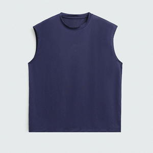 Breathable Mesh <b>Men</b> <b>Crop</b> Tank <b>Top</b> Quick Dry Sleeveless Sports Jersey Fitness Training Running Gym Performance Shirt - Product Image 1