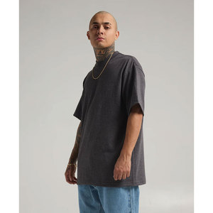 T-shirts décontractés pour hommes à logo personnalisé, respirants, à séchage rapide, écologiques, à col rond, à manches courtes, coupe ample, imprimés en sérigraphie - Product Image 1