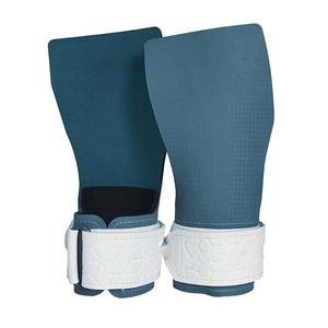 Agarraderas para Gimnasio y Crossfit, para Ejercicios con Barra y Entrenamiento de Fuerza, de Cuero Premium para Levantamiento de Pesas y Gimnasia - Product Image 1